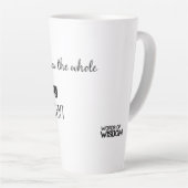 Words of Wisdom Latte Mok カフェラテマグ (右アングル)