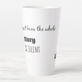 Words of Wisdom Latte Mok カフェラテマグ (正面)