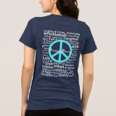 Words Pickle Peace トライブレンドＴシャツ (裏面)
