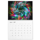 Words to Inspire カレンダー (3月 2027)