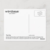 WordsEyeはがき ポストカード (裏面)