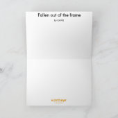 WordsEyeグリーティングカード カード (内部)