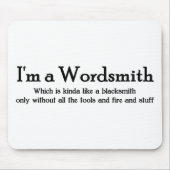 Wordsmith マウスパッド (正面)