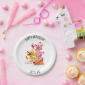 WordWorldのパーソナライズなパーティーのプレート ペーパープレート (パーティー)