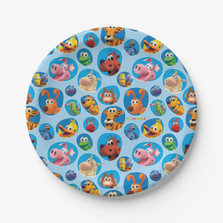 WordWorldのパーティーのプレート ペーパープレート