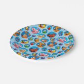 WordWorldのパーティーのプレート ペーパープレート (アングル)