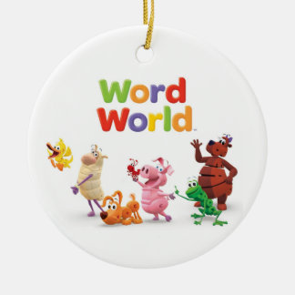 WordWorldオーナメント セラミックオーナメント