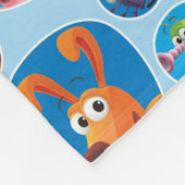 WordWorld毛布 フリースブランケット (角)