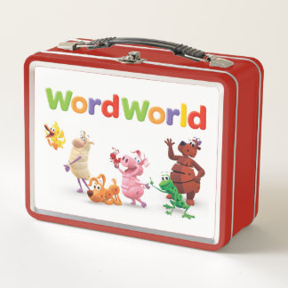 WordWorld WordFriendsのお弁当箱 メタルランチボックス