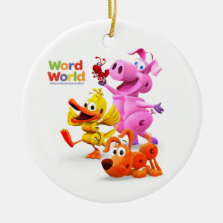 WordWorld WordFriendsオーナメント セラミックオーナメント