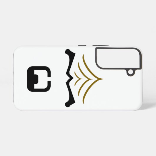 Worf Star Trek Samsung Galaxy S22 Case Galaxyケース (裏面横)