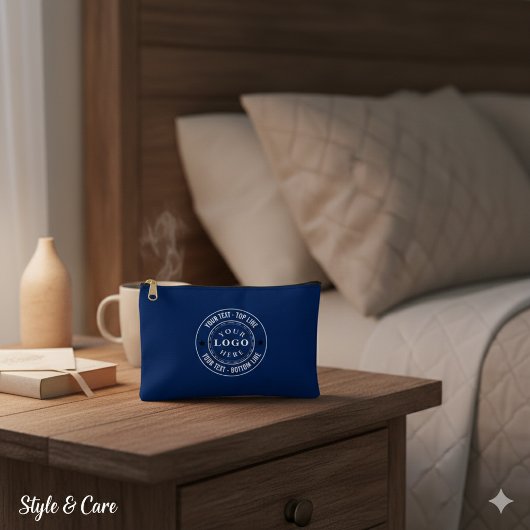 WorkまモダンたはTra用カスタム文字パウチ付きロゴ アクセサリーポーチ