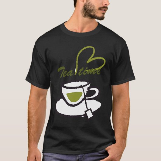 Work and life balance Love Tea time Fun   2 Tシャツ (正面)