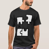 Work and life balance My Favourite hobby Puzzle Tシャツ (正面)