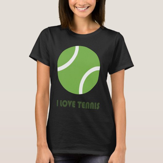Work and life balance My Favourite hobby Tennis Tシャツ (正面)