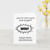 Work Anniversary, You've Been Here How Long カード (黄色い花)