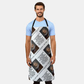 Work Bell引用文 エプロン (着用した状態)