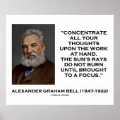 Work Bell引用文 ポスター (正面)