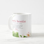 Work Bestie | オフィスフレンド マグカップ 名入れ (正面左)