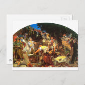 Work by Ford Madox Brown ポストカード (正面/裏面)