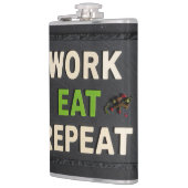 Work eat repeat フラスク (左)