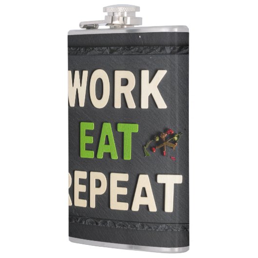 Work eat repeat フラスク (左)