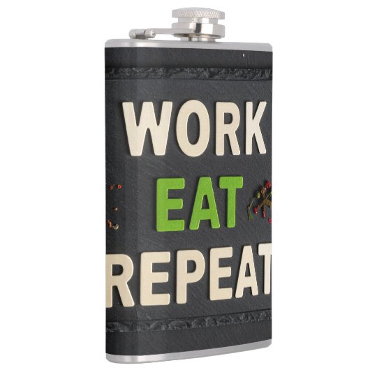 Work eat repeat フラスク (右)