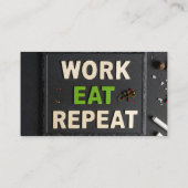 Work eat repeat 名刺 (裏面)