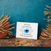 Work fascinates me, I can stare at it for hours フォトプラーク (側面)