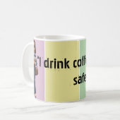 Work From Home Humor コーヒーマグカップ (正面左)