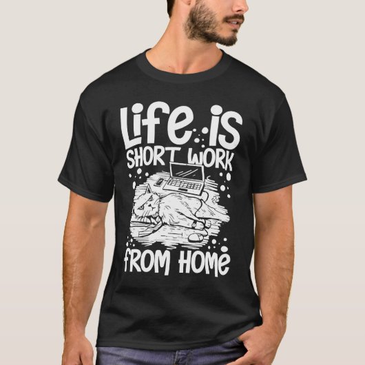 Work From Home Office Job Ideas Business Online De Tシャツ (正面)