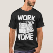 Work From Home Office Job Ideas Business Online De Tシャツ (正面)