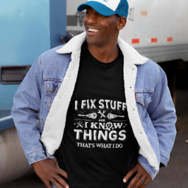 Work Giftfulおもしろい引用文シャツ – 修正物&ノウハウ Tシャツ