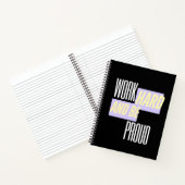 Work Hard and Be Proud, Inspirational, Motivation  ノートブック (内部)