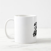 work hard and stay humble コーヒーマグカップ (左)