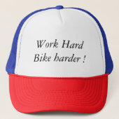 Work Hard Bike Harder ! キャップ (正面)