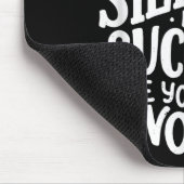 Work Hard In Silence Let Your Success Motivation Q マウスパッド (コーナー)