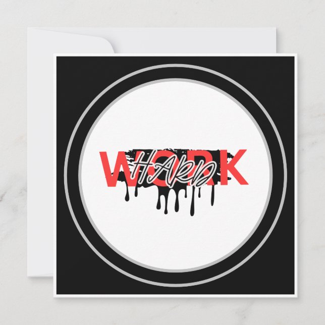 Work Hard Motivational  (正面)