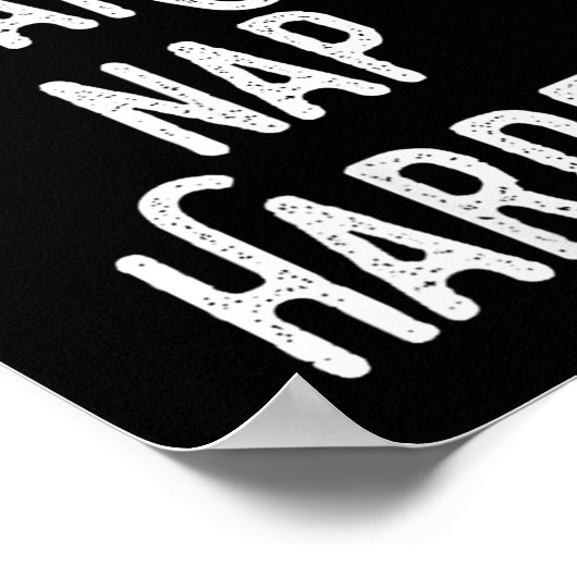 Work Hard Nap Harder _ Funny Motivational Quote Sh ポスター (角)