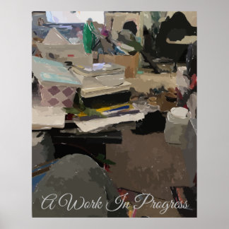Work in Progressの値ポスター紙(マット) ポスター