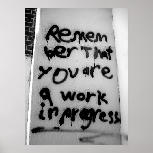 Work in Progress ポスター (正面)