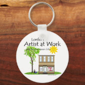 Work Keychainのアーティスト キーホルダー (正面)