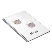 Work Kitty Notizbuch ノートブック (右側)