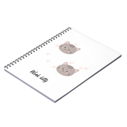 Work Kitty Notizbuch ノートブック (左側)