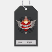 Work Love Balance Compass Price ギフトタグ (正面)