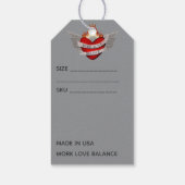 Work Love Balance Compass Price ギフトタグ (裏面)