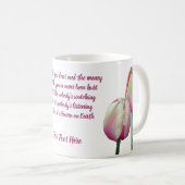 Work Love Dance Sing Tullips 感動的 コーヒーマグカップ (正面右)