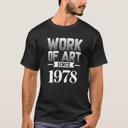 Work of since 1978   tシャツ (正面)