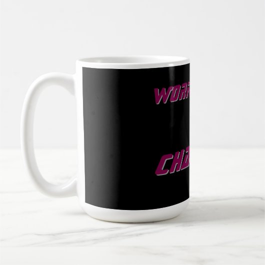 "Work Out" チャンピオンシリーズ コーヒーマグカップ (左)