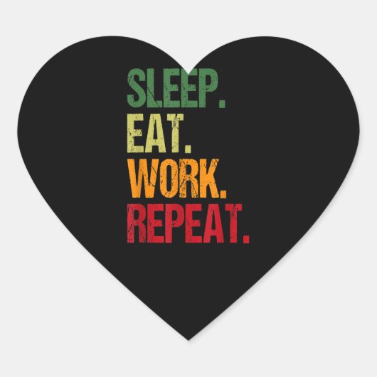 Work Repeat Hamsterホイール ハートシール (正面)